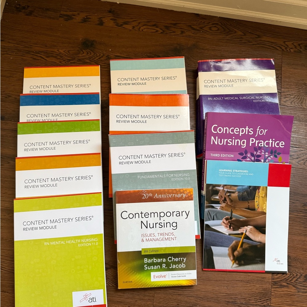 ATI Nursing Review Module Set - Multicolor